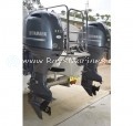 USED PAIR 2014 YAMAHA 115HP 4-STROKE OUTBOARD MOTOR FOR SALE