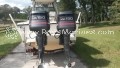 USED PAIR 1994 YAMAHA 150TXRS L150TXRS OUTBOARD MOTOR FOR SALE