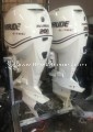 USED PAIR EVINRUDE E-TEC 200 HP FOUR STROKE OUTBOARD MOTOR FOR SALE